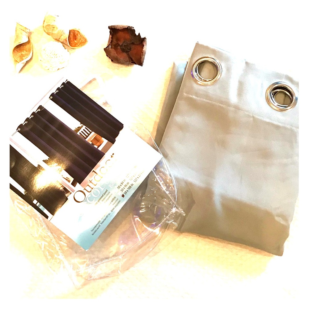 Grommet Curtain for outdoor living